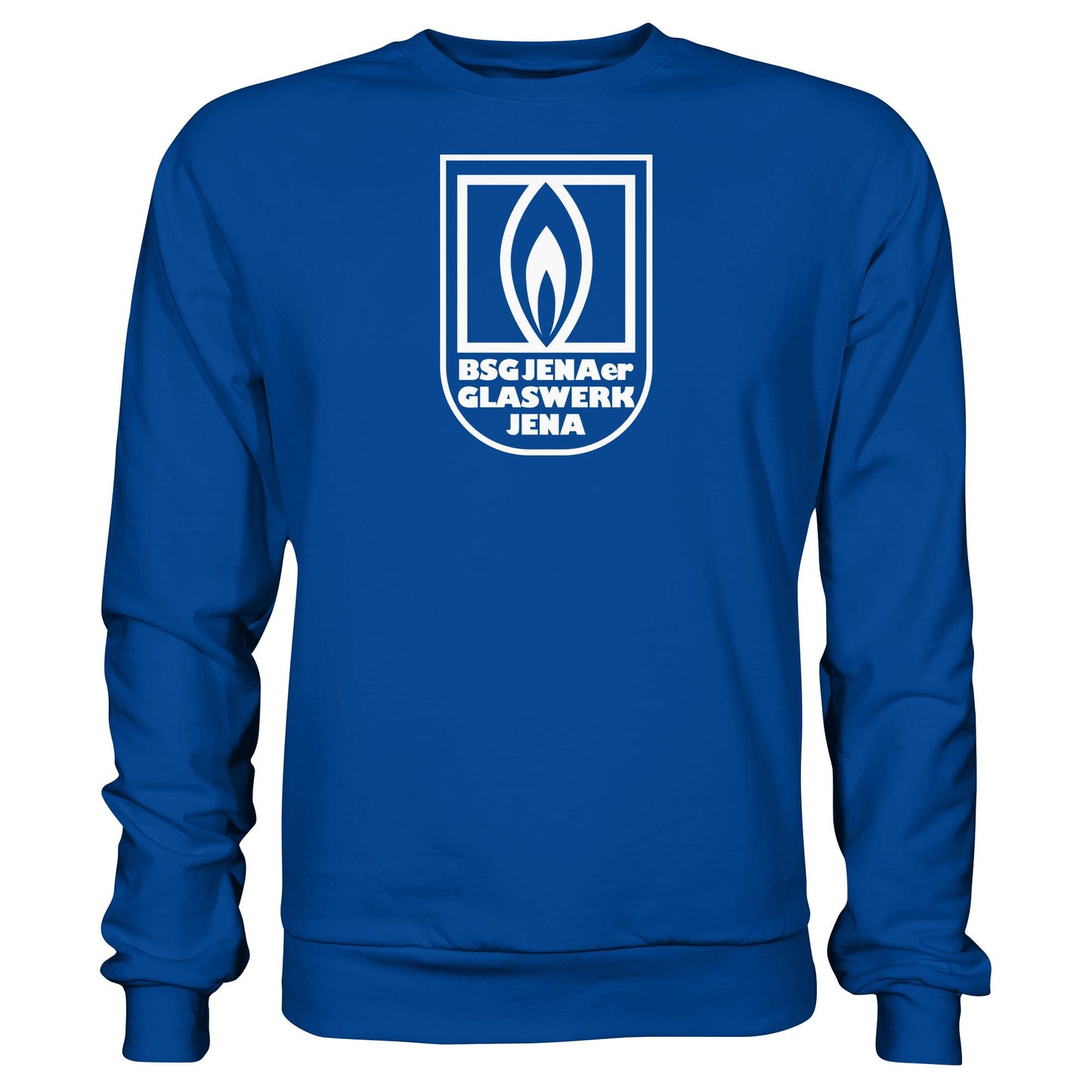 DDR Ostalgie Pullover Unisex • BSG JENAER GLASWERK