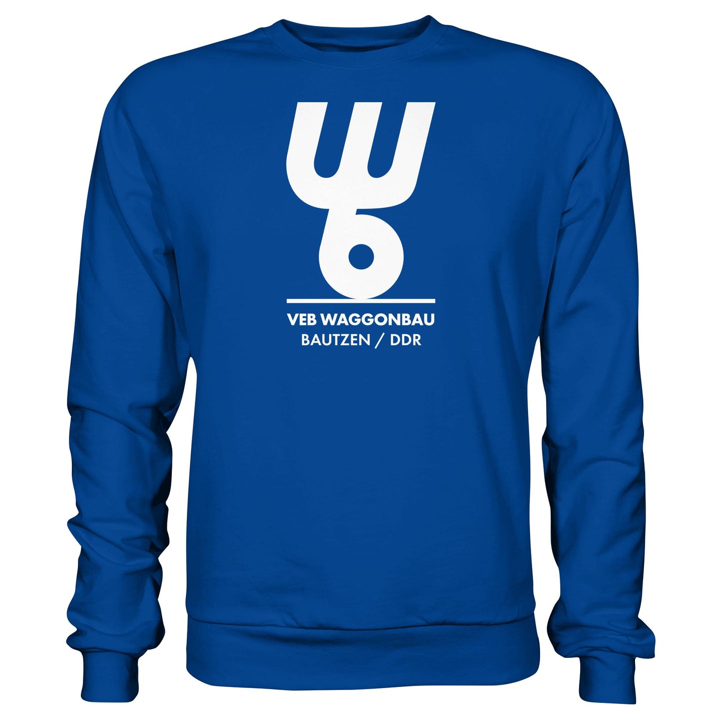 DDR Ostalgie Pullover Unisex • VEB WAGGONBAU BAUTZEN