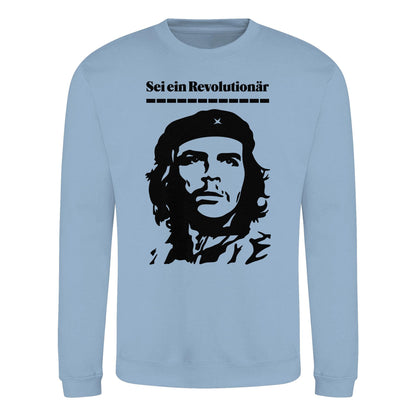 DDR Ostalgie Pullover Unisex • SEI EIN REVOLUTIONÄR - CHE GUEVARA (DDR ORIGINAL-PLAKAT)