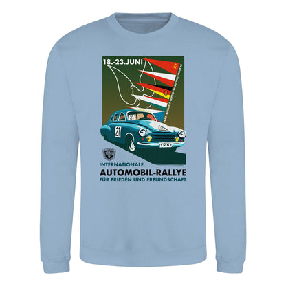 PULLOVER UNISEX • INTERNATIONALE RALLYE WARTBURG 1961 (ORIGINAL-PLAKAT)