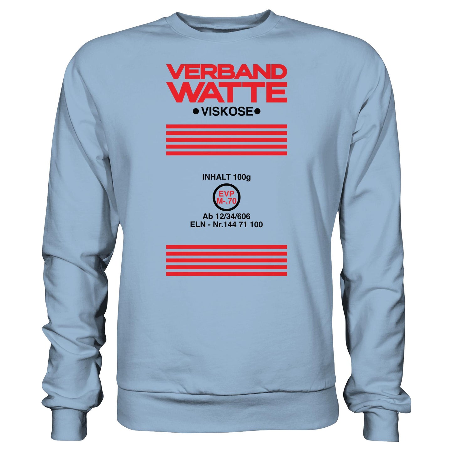 DDR Ostalgie Pullover Unisex • VERBAND WATTE VISKOSE