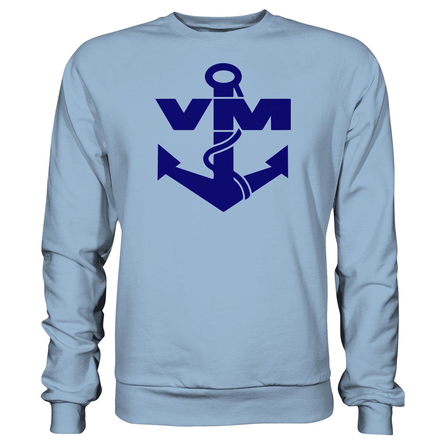 DDR Ostalgie Pullover Unisex • NVA EMBLEM - VOLKSMARINE SEESTREITKRÄFTE - BRUST