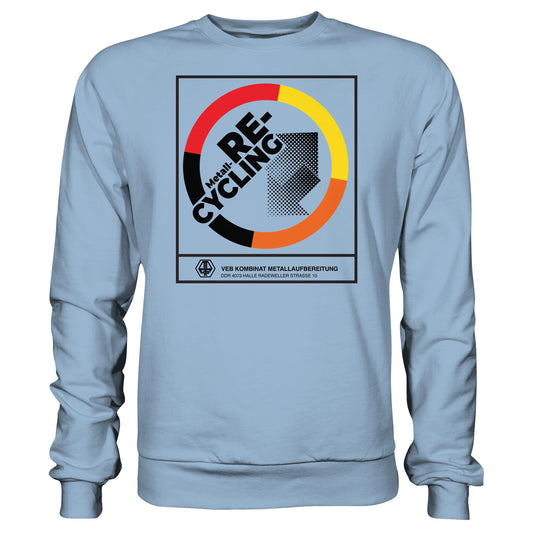 DDR Ostalgie Pullover Unisex • VEB KOMBINAT METALLAUFBEREITUNG HALLE