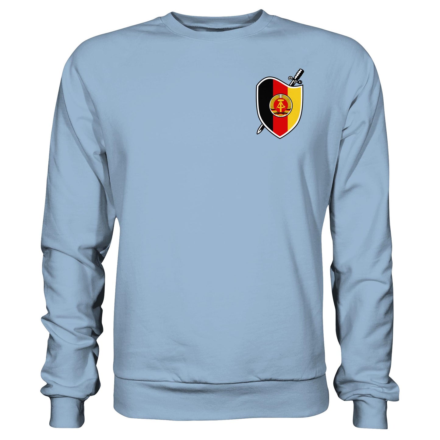DDR Ostalgie Pullover Unisex • SIGNÉ STAATSSICHERHEIT (BRUST)