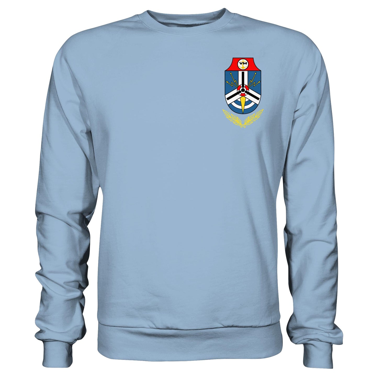 DDR Ostalgie Pullover Unisex • NVA EMBLEM - MARINEGESCHWADER 18 - KURT BARTHEL