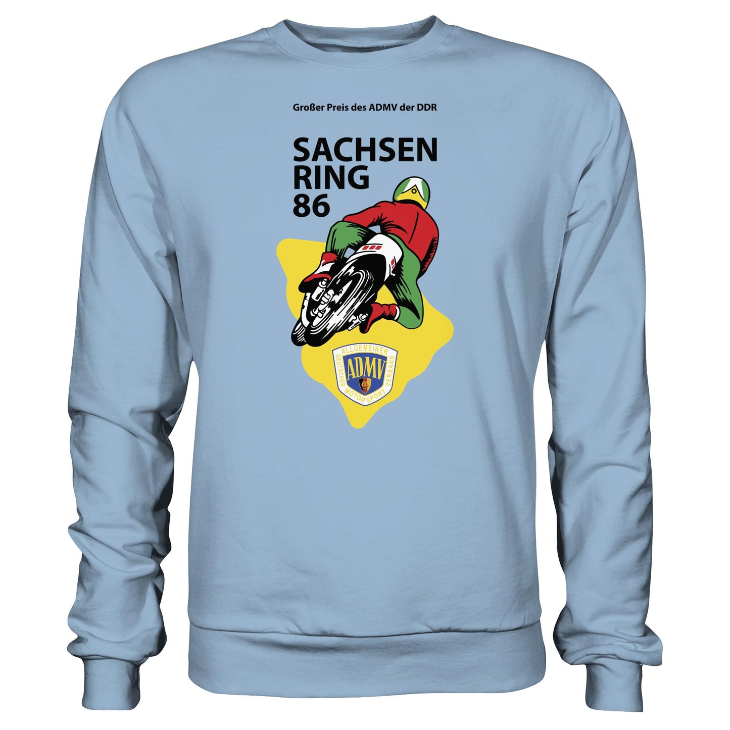 DDR Ostalgie Pullover Unisex • GROSSER PREIS DER DDR - SACHSENRING 1986