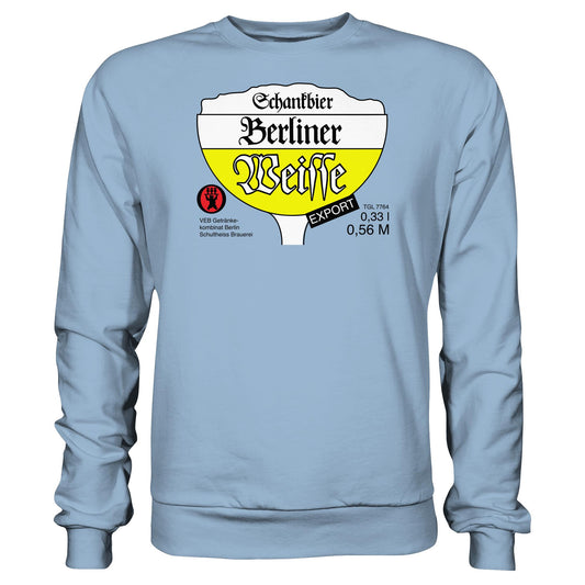 DDR Ostalgie Pullover Unisex • BERLINER WEISSE - VEB GETRÄNKEKOMBINAT BERLIN