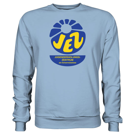 DDR Ostalgie Pullover Unisex • JEZ - JUGENDERHOLUNGSZENTRUM SCHARMÜTZELSEE
