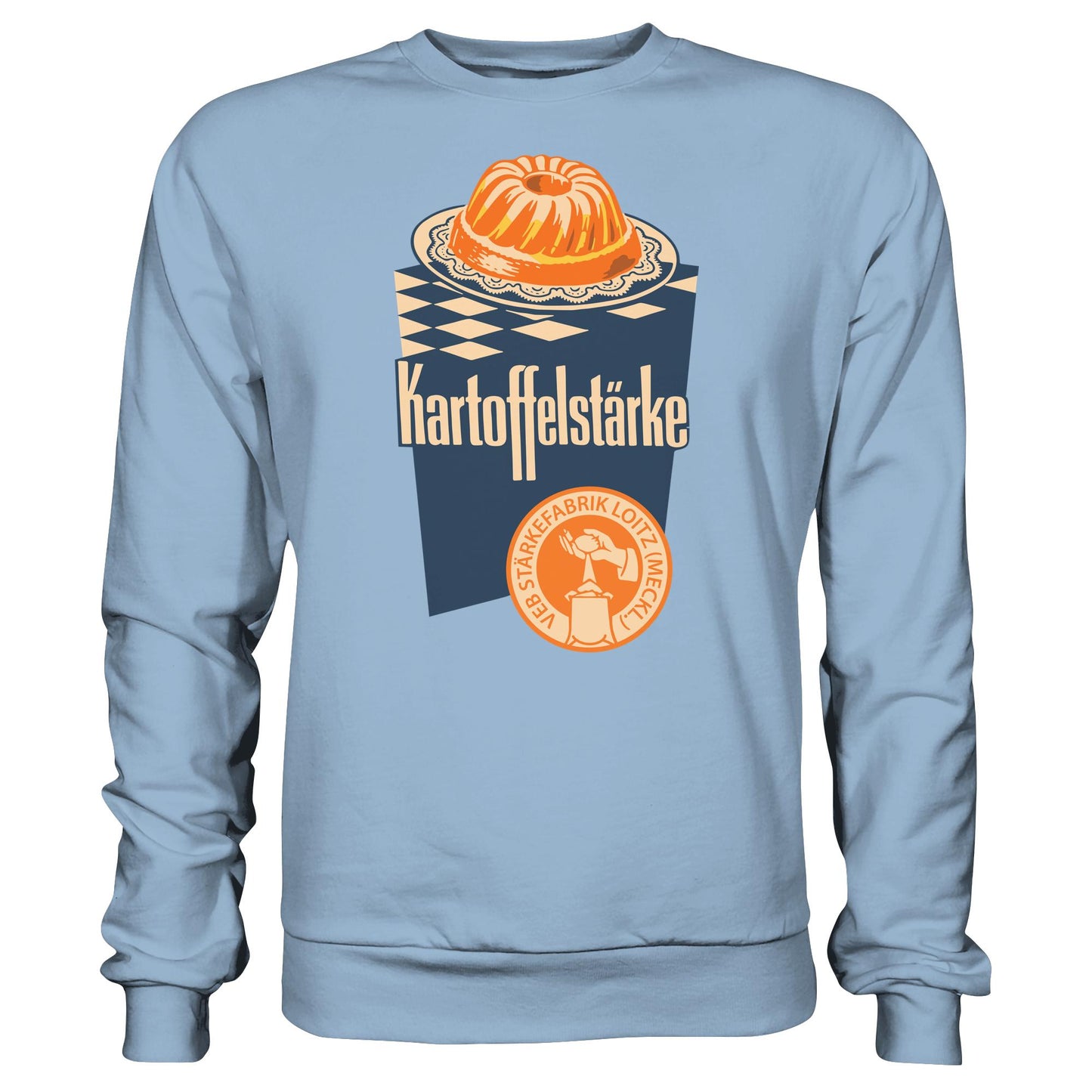 DDR Ostalgie Pullover Unisex • VEB KARTOFFELSTÄRKE - VEB STÄRKEFABRIK LOITZ