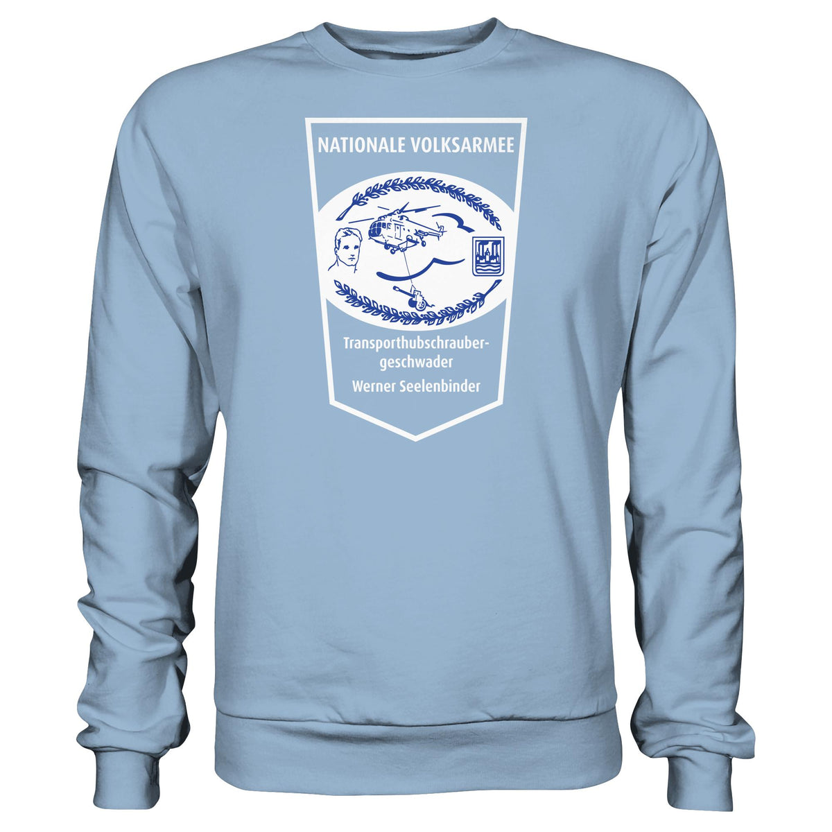 NVA - TRANSPORTHUBSCHRAUBERGESCHWADER WERNER SEELENBINDER • DDR Ostalgie Pullover Unisex