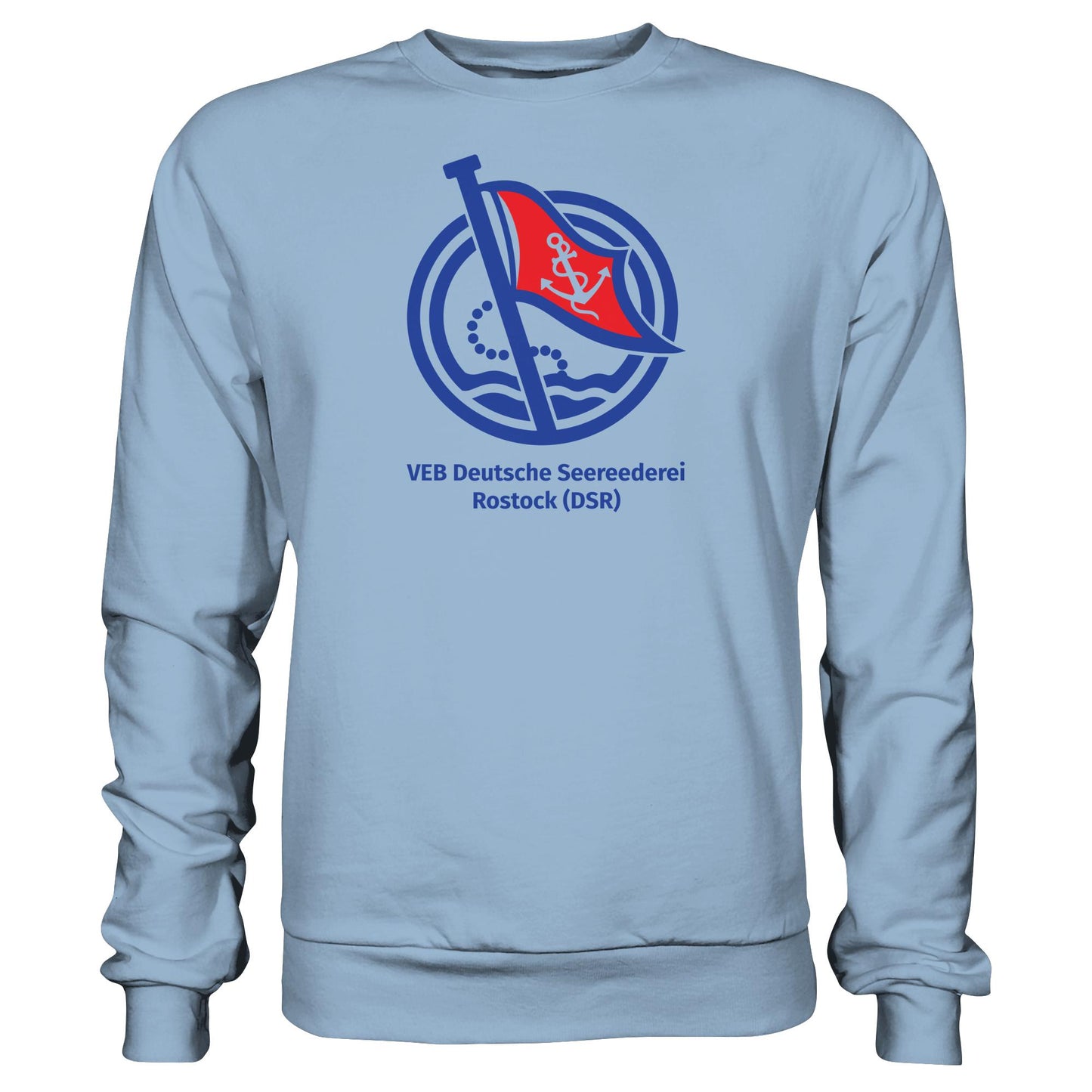 DDR Ostalgie Pullover Unisex • VEB DEUTSCHE SEEREEDEREI ROSTOCK (DSR)