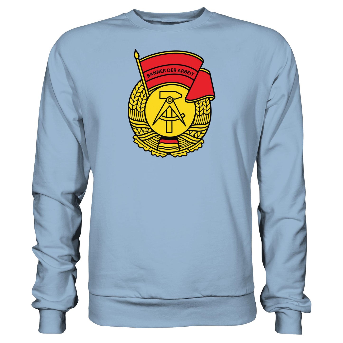 DDR Ostalgie Pullover Unisex • BANNER DER ARBEIT
