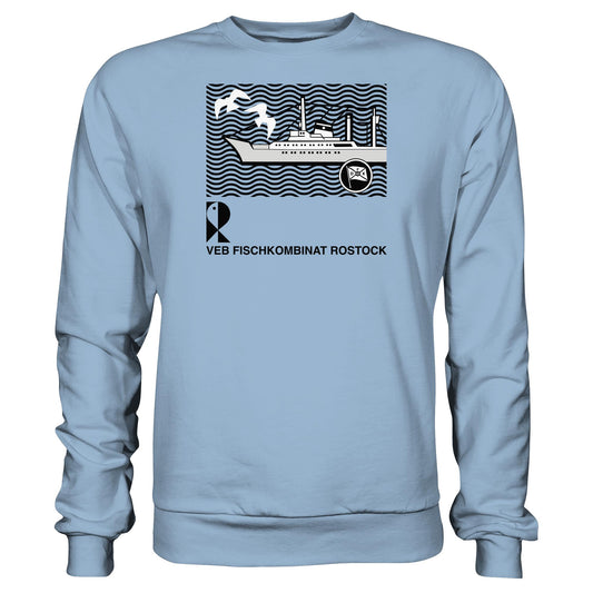 DDR Ostalgie Pullover Unisex • VEB FISCHKOMBINAT ROSTOCK