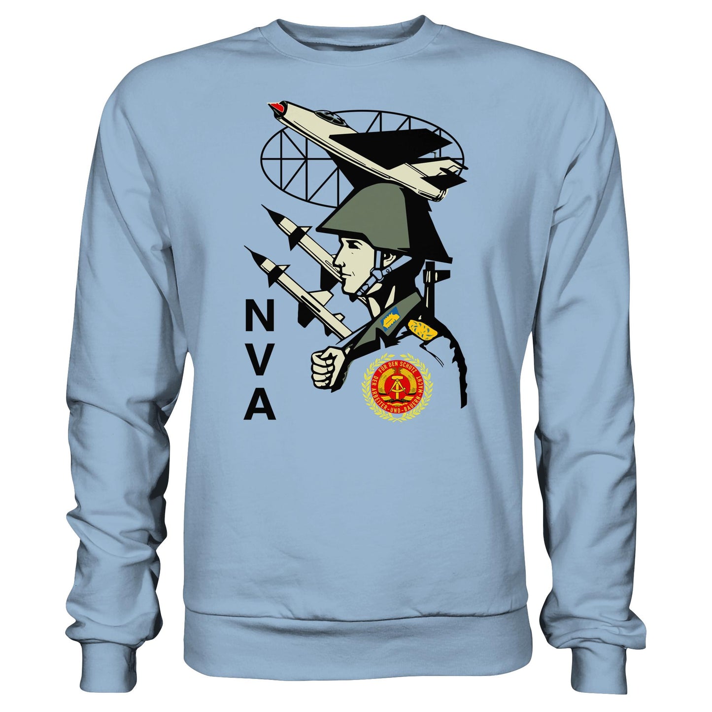 DDR Ostalgie Pullover Unisex • NVA - WERBEPLAKAT (ORIGINAL)