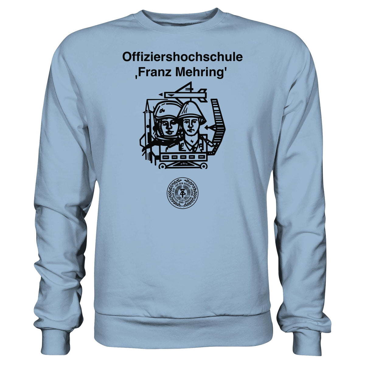 DDR Ostalgie Pullover Unisex • NVA - OFFIZIERSHOCHSCHULE FRANZ MEHRING