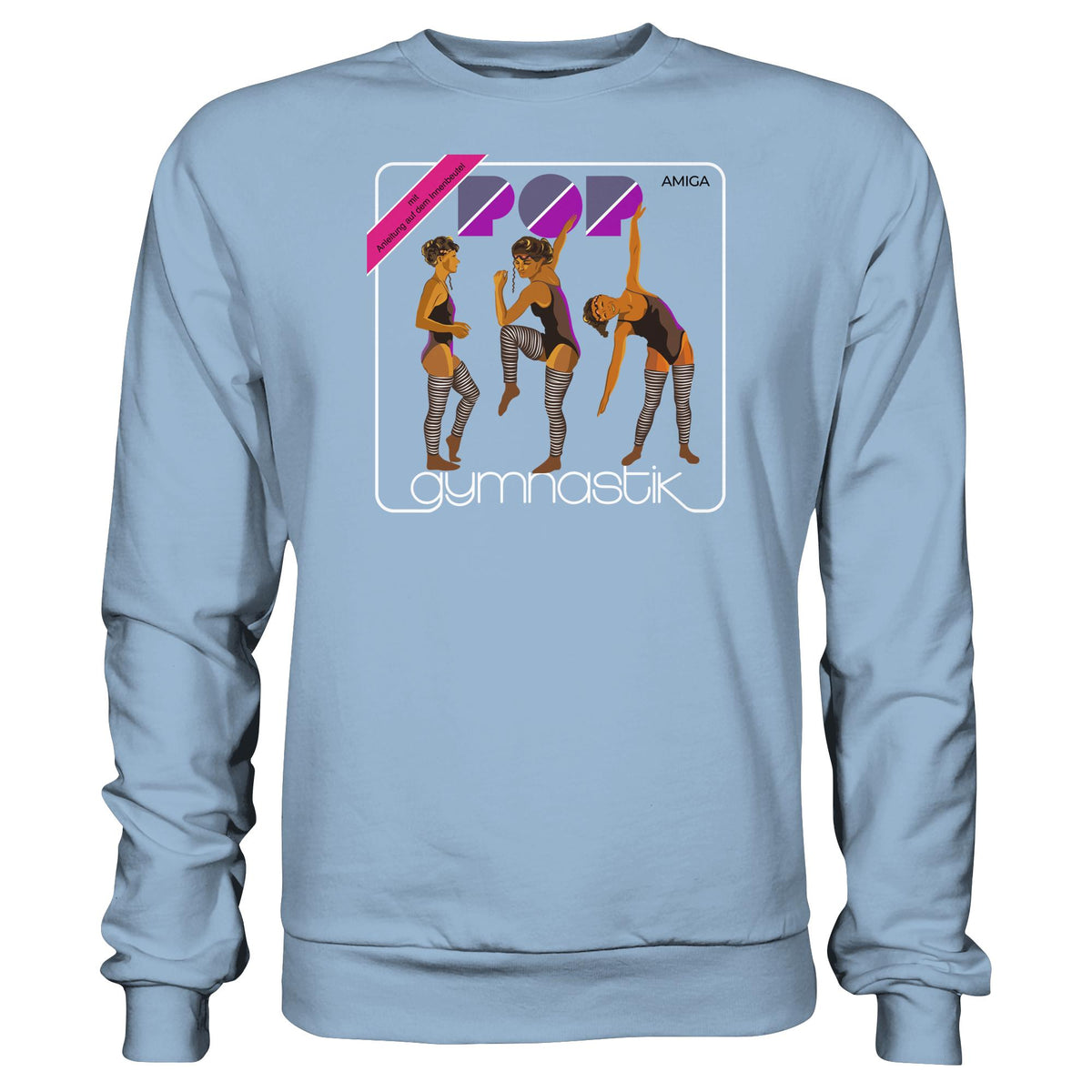 DDR Ostalgie Pullover Unisex • AMIGA POP-GYMNASTIK (ORIGINAL PLATTENCOVER)