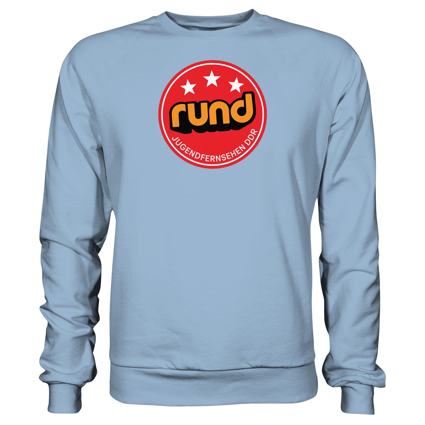 DDR Ostalgie Pullover Unisex • RUND - JUGENDFERNSEHEN DDR