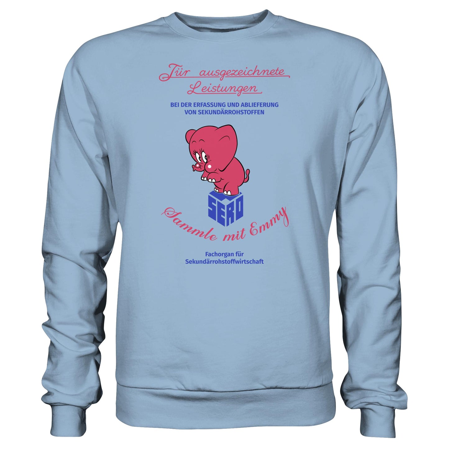 DDR Ostalgie Pullover Unisex • FÜR AUSGEZEICHNETE LEISTUNGEN - SERO EMMY (ORIGINAL-WIMPEL)
