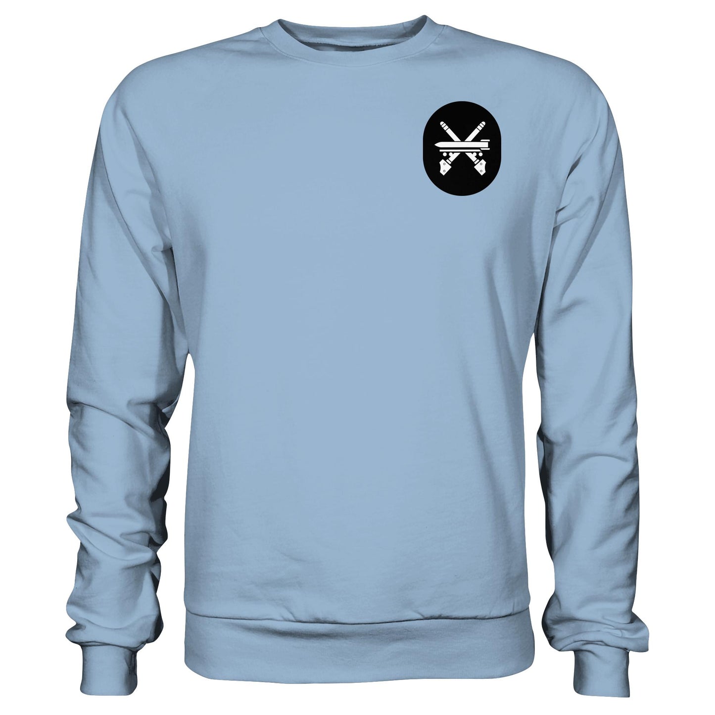 DDR Ostalgie Pullover Unisex • NVA EMBLEM - RAKETEN- UND WAFFENTECHNISCHER DIENST