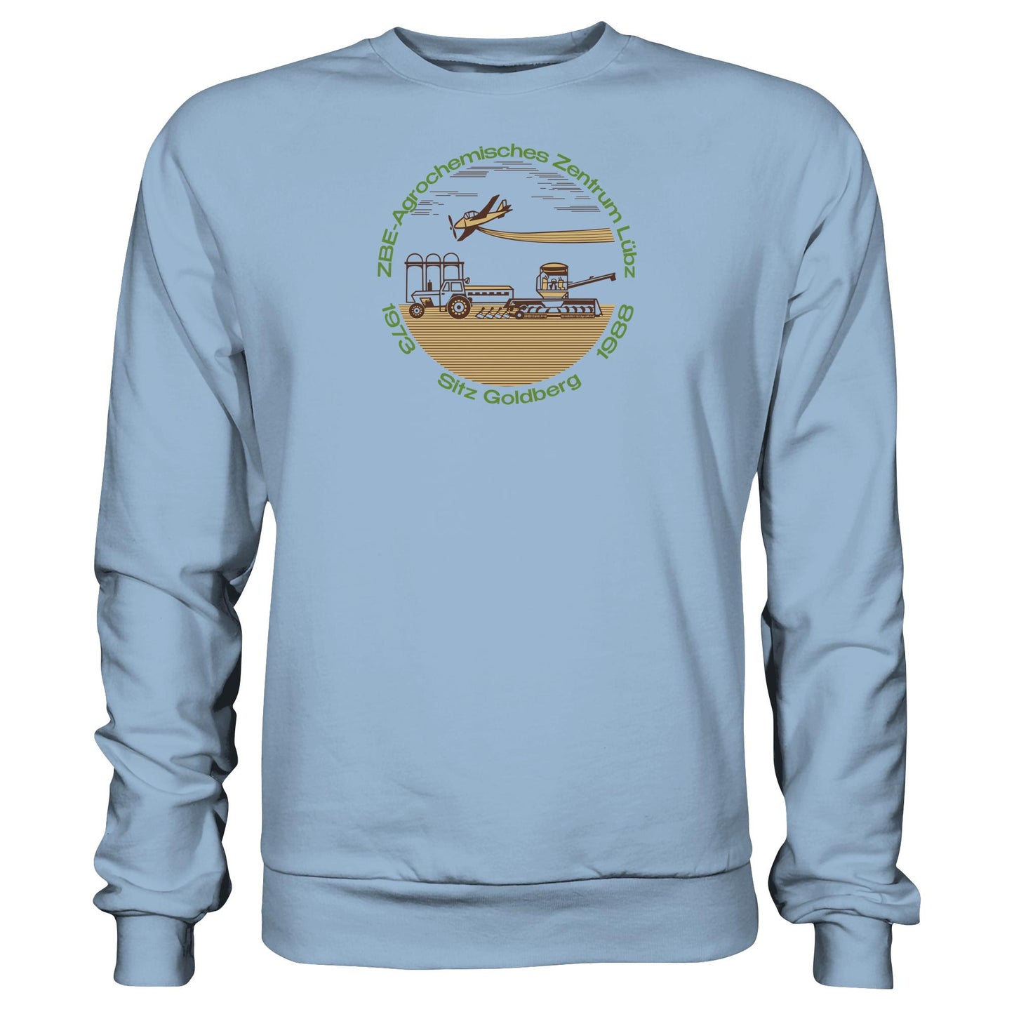 DDR Ostalgie Pullover Unisex • ZBE AGROCHEMISCHES ZENTRUM LÜBZ
