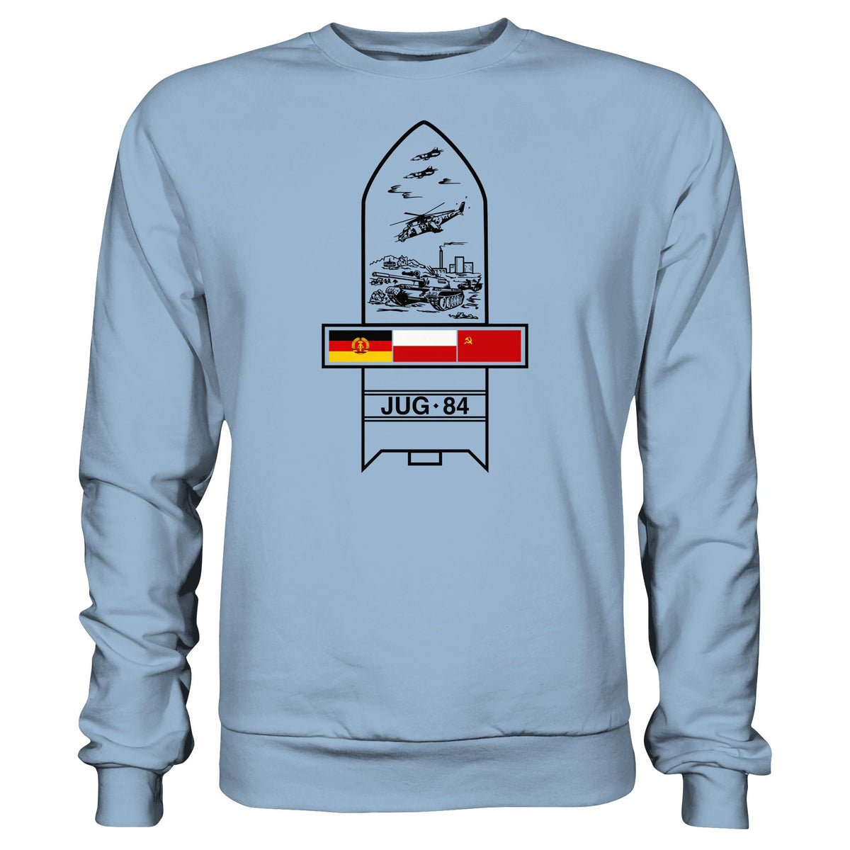 JUG-84 MANÖVER - SOWJETUNION, POLEN, DDR • DDR Ostalgie Pullover Unisex