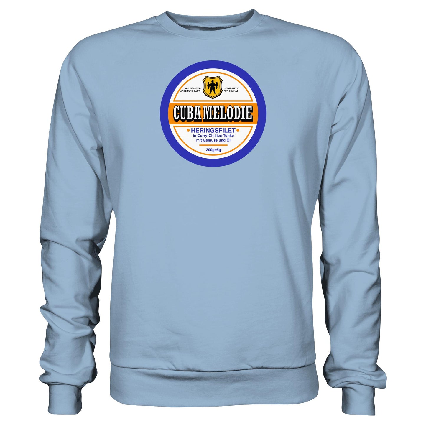 DDR Ostalgie Pullover Unisex • CUBA MELODIE HERINGSFILET - VEB FISCHVERARBEITUNG BARTH