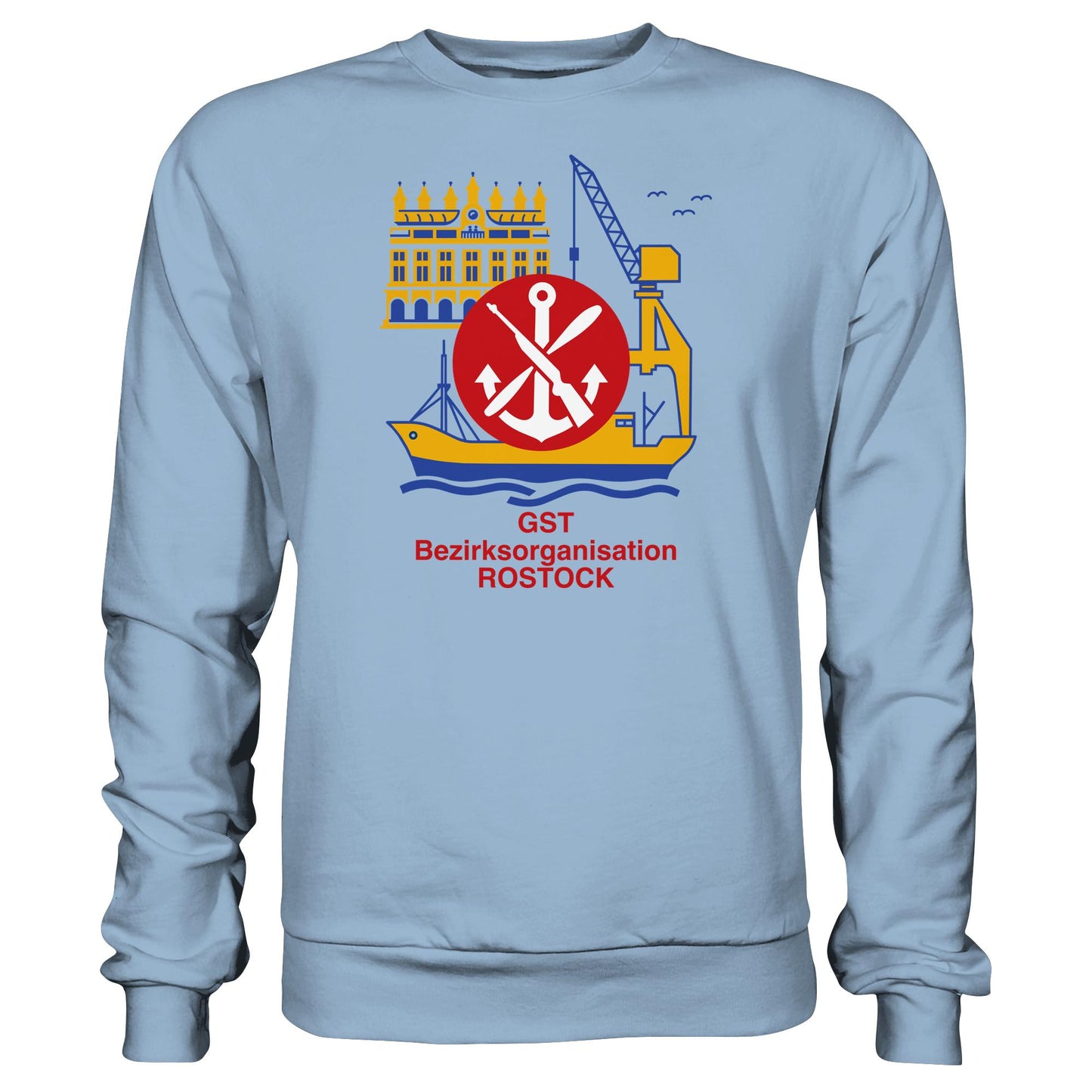 DDR Ostalgie Pullover Unisex • GST ROSTOCK