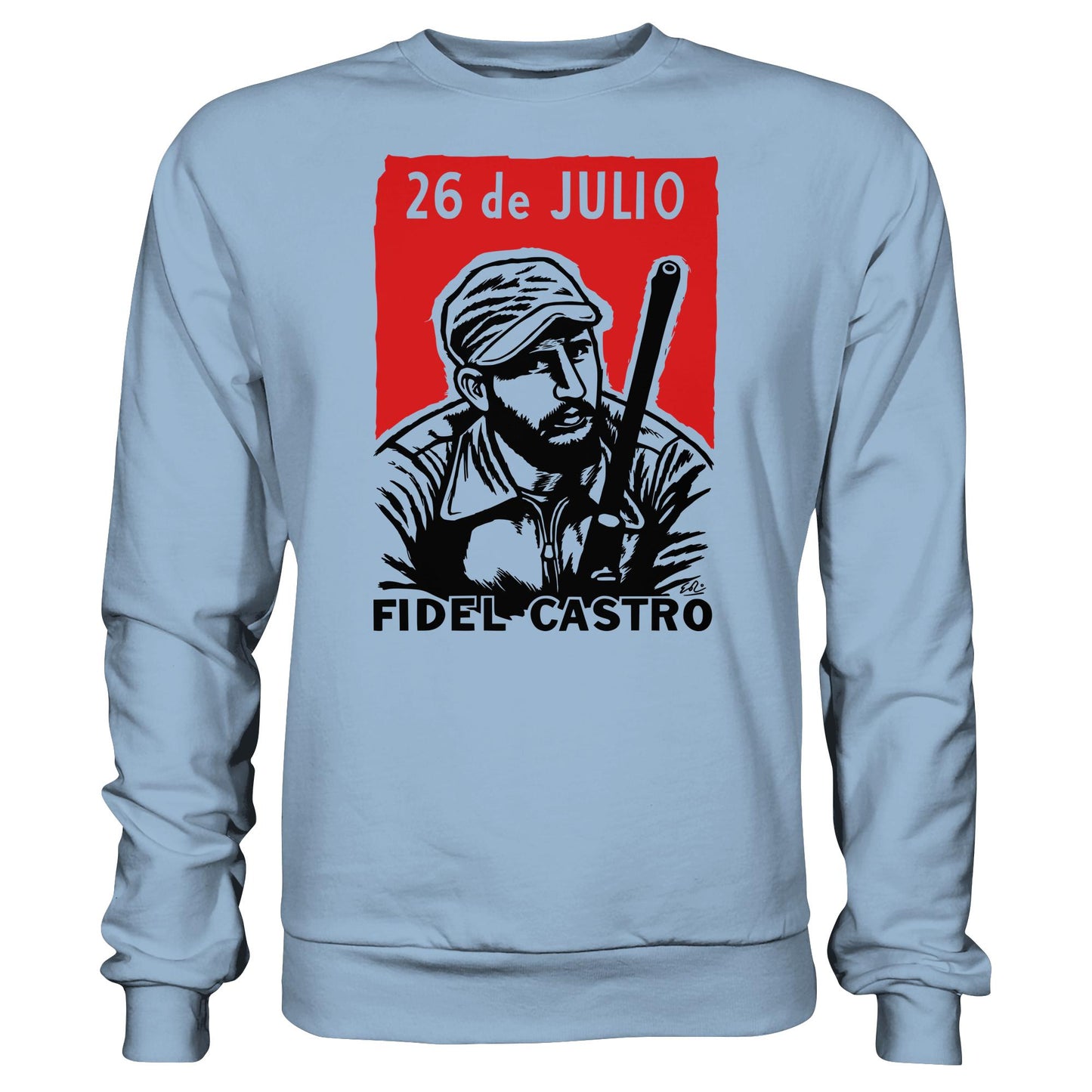 DDR Ostalgie Pullover Unisex • FIDEL CASTRO - BEWEGUNG DES 26. JULI