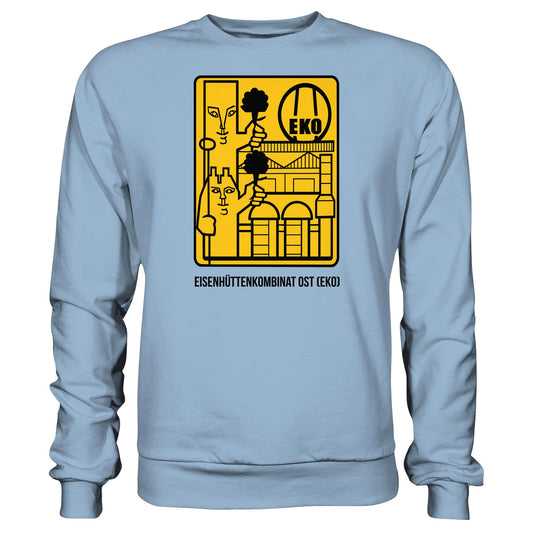 DDR Ostalgie Pullover Unisex • EISENHÜTTENKOMBINAT OST (EKO)