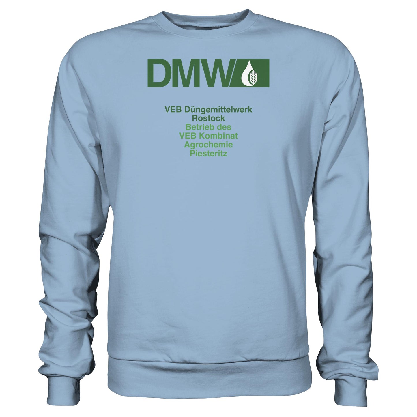 DDR Ostalgie Pullover Unisex • VEB DÜNGEMITTELWERK ROSTOCK