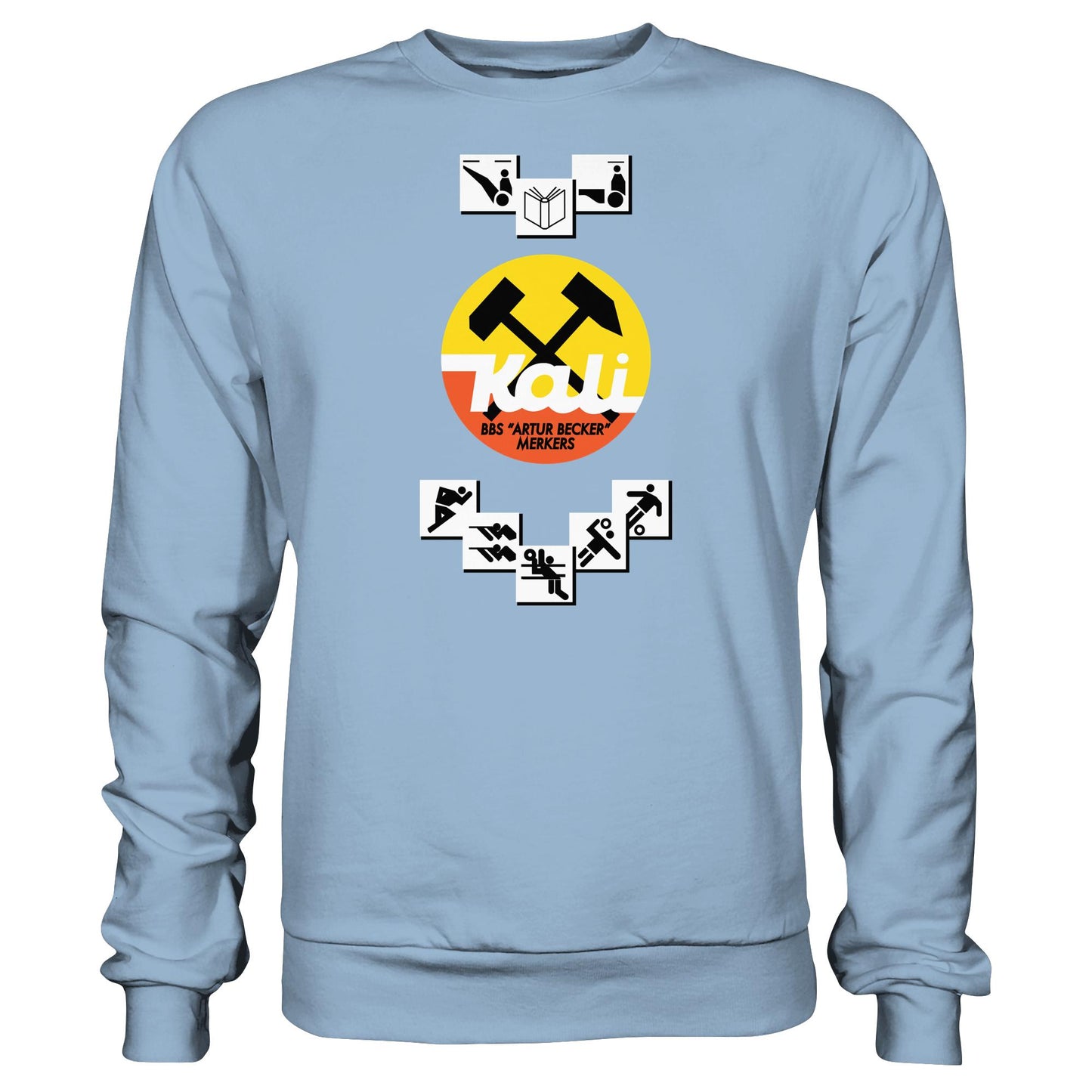 DDR Ostalgie Pullover Unisex • BBS KALI ARTUR BECKER - MERKERS