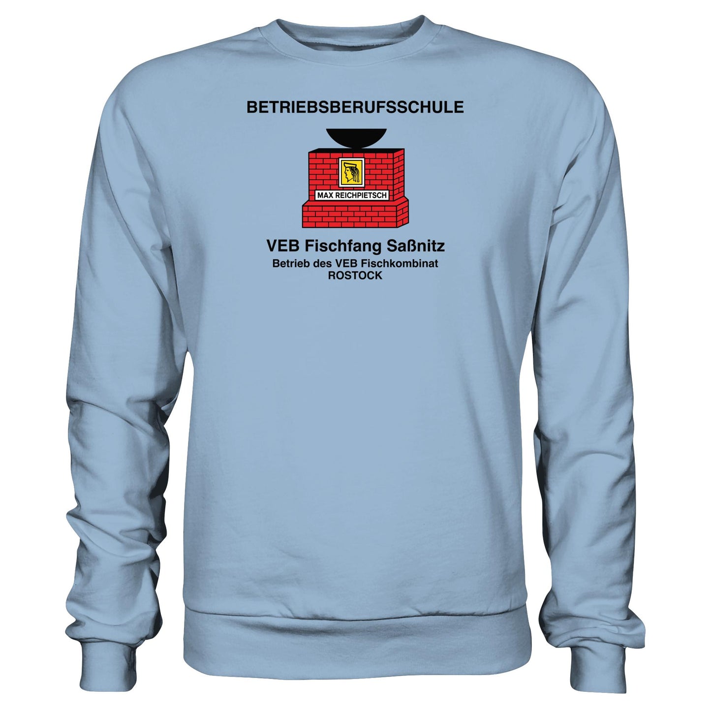 DDR Ostalgie Pullover Unisex • BETRIEBSBERUFSSCHULE MAX REICHPIETSCH