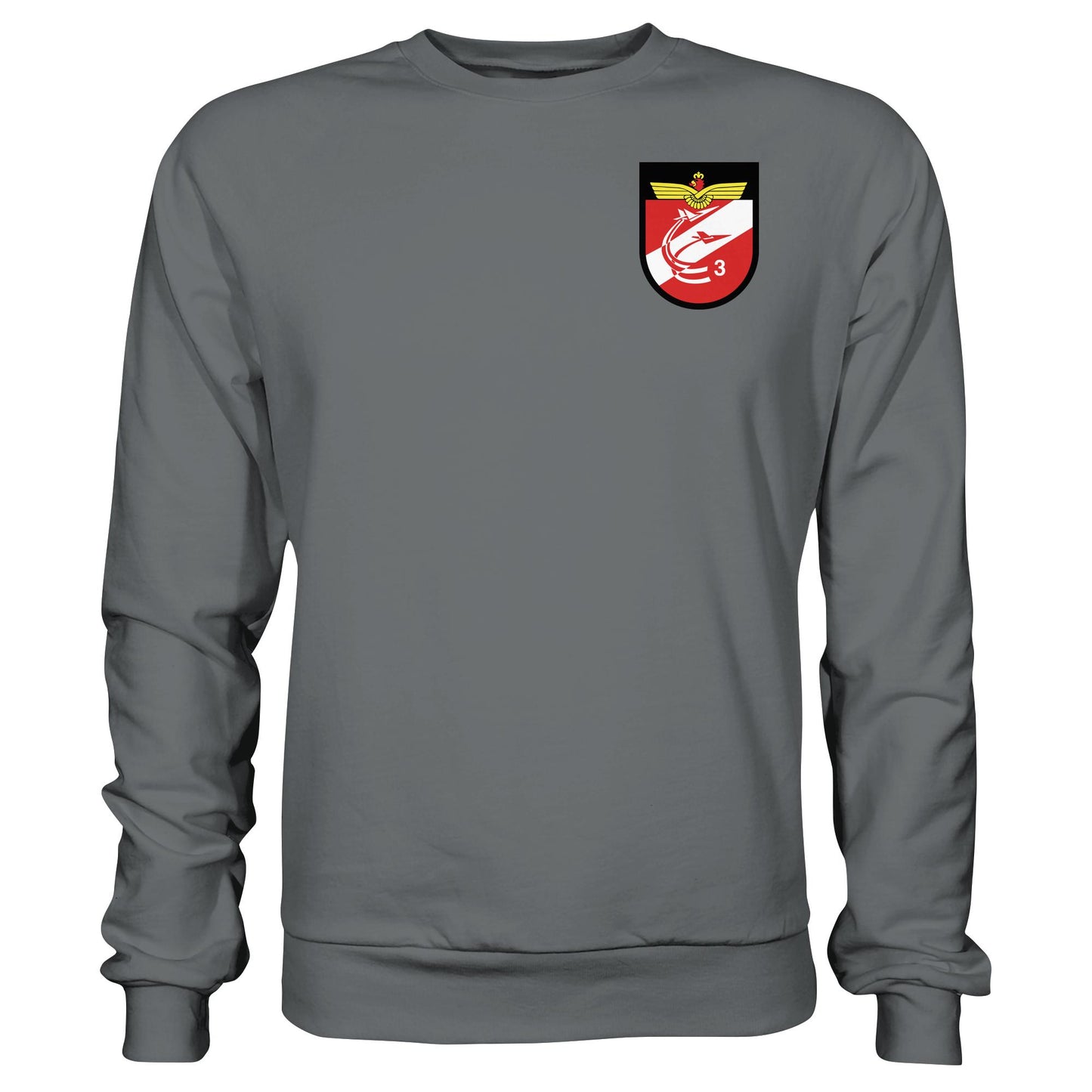 DDR Ostalgie Pullover Unisex • NVA EMBLEM - JAGDGESCHWADER 3