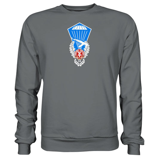 DDR Ostalgie Pullover Unisex • NVA SPRUNGABZEICHEN