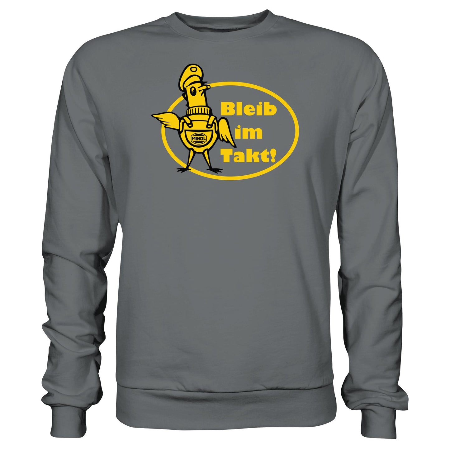DDR Ostalgie Pullover Unisex • MINOL - BLEIB IM TAKT