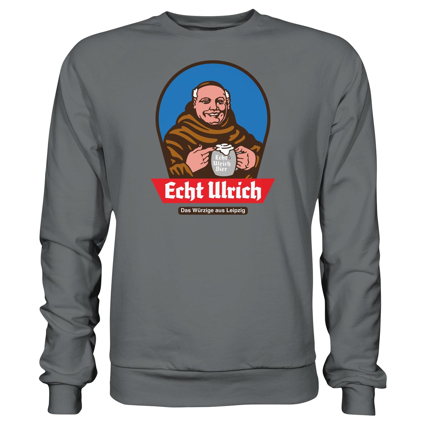 DDR Ostalgie Pullover Unisex • ECHT ULRICH BIER LEIPZIG