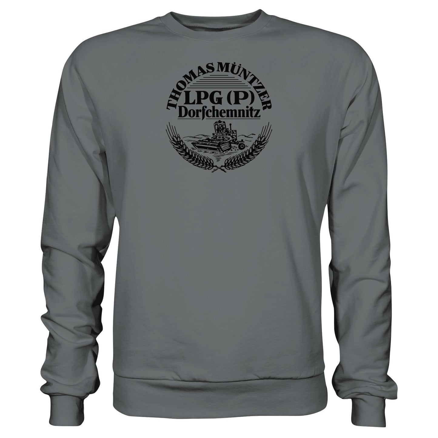DDR Ostalgie Pullover Unisex • LPG THOMAS MÜNTZER DORFCHEMNITZ