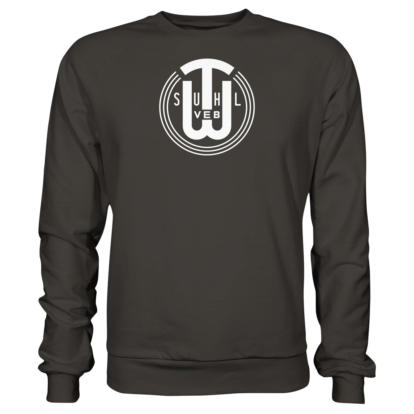 DDR Ostalgie Pullover Unisex • VEB SUHL ERNST-THÄLMANN-WERK