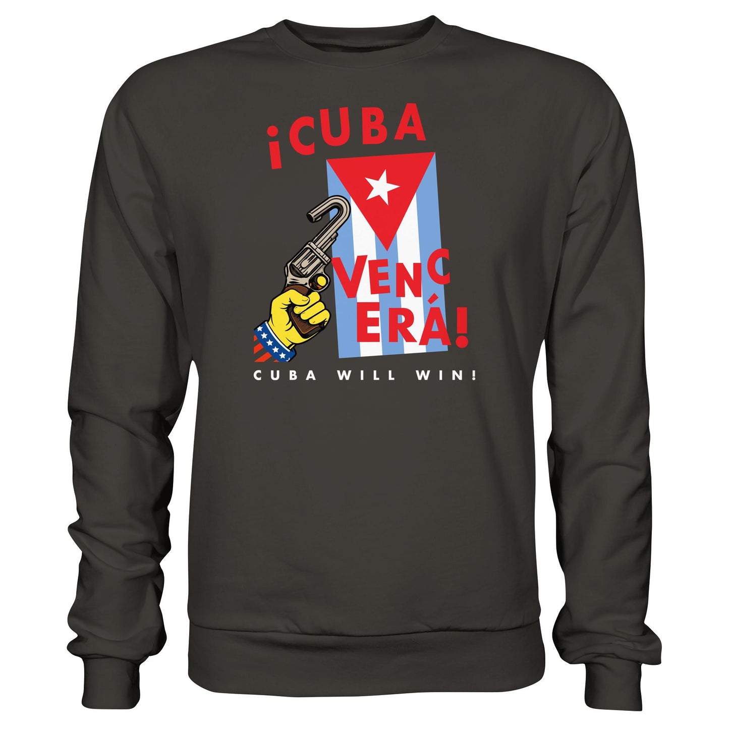 DDR Ostalgie Pullover Unisex • VENCERÁ! CUBA WILL WIN! (ORIGINAL POSTER KUBA)