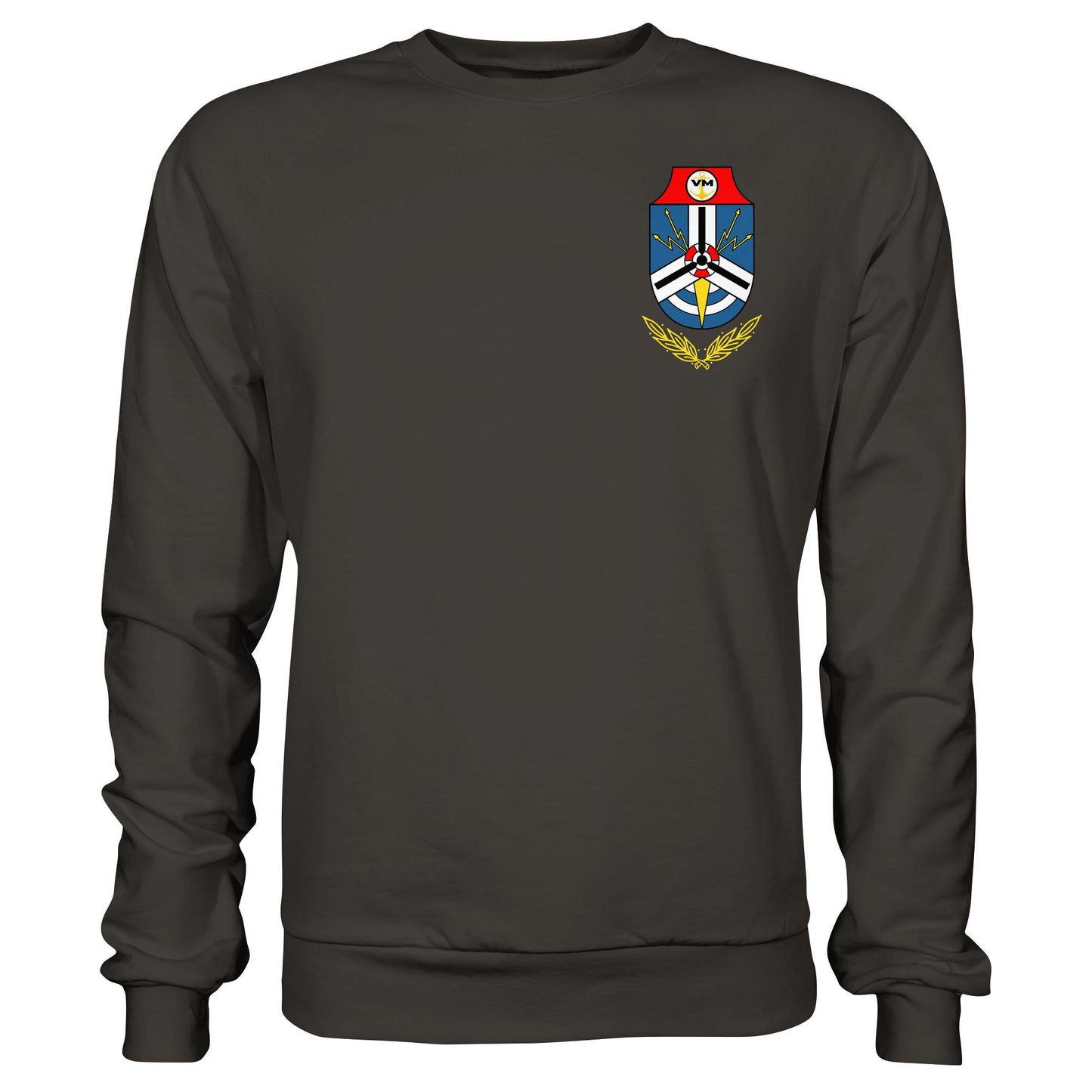 DDR Ostalgie Pullover Unisex • NVA EMBLEM - MARINEGESCHWADER 18 - KURT BARTHEL