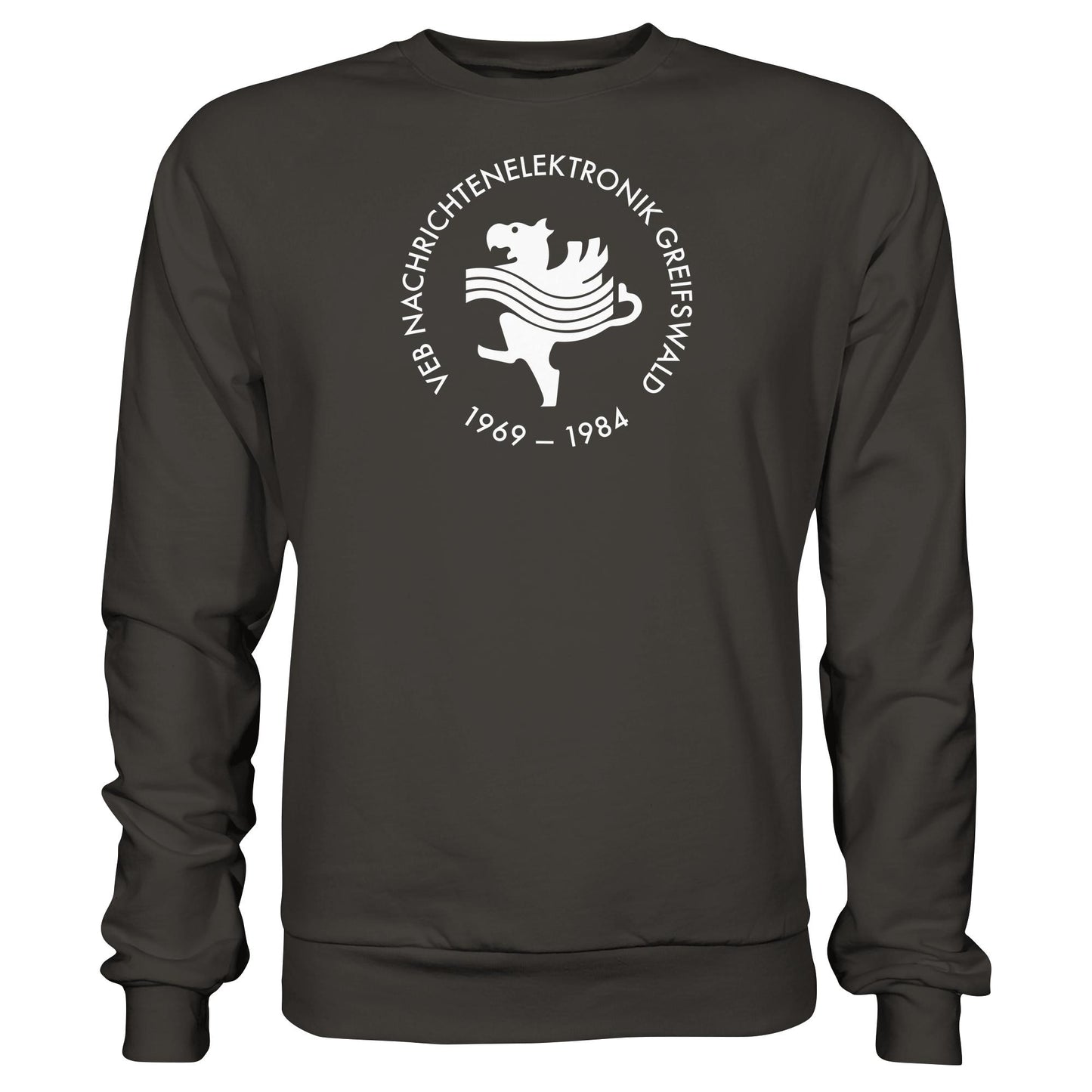 DDR Ostalgie Pullover Unisex • VEB NACHRICHTENELEKTRONIK GREIFSWALD