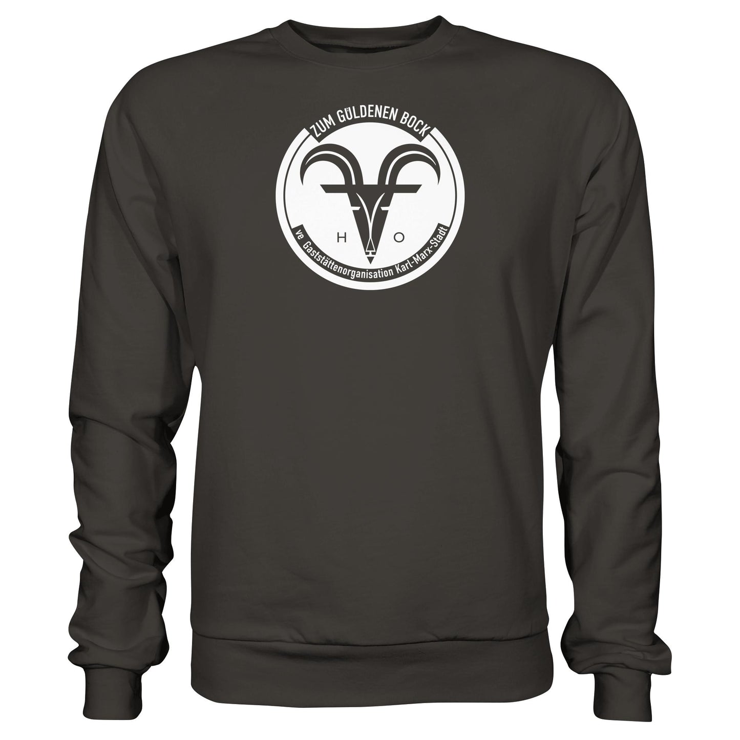 DDR Ostalgie Pullover Unisex • ZUM GÜLDENEN BOCK - VE GASTSTÄTTEN KARL-MARX-STADT