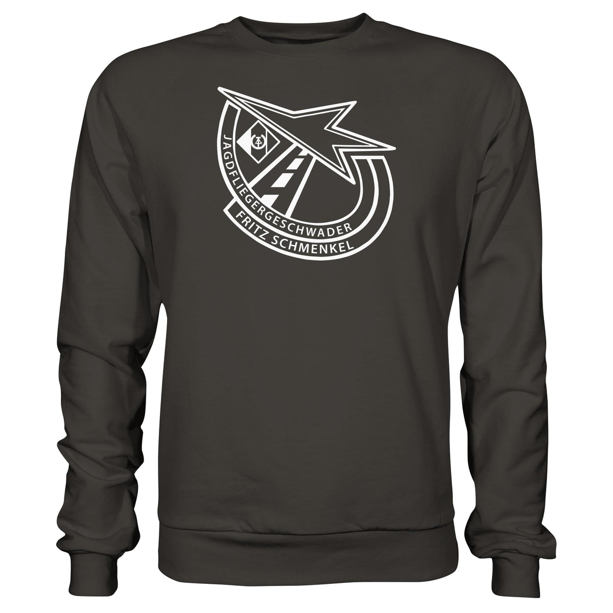 DDR Ostalgie Pullover Unisex • NVA EMBLEM - GESCHWADER FRITZ SCHMENKEL