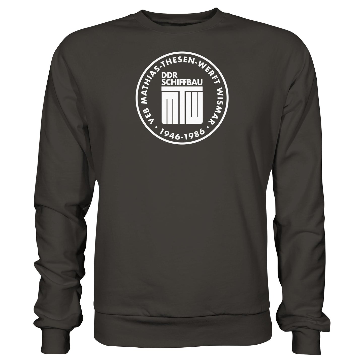 DDR Ostalgie Pullover Unisex • MATHIAS-THESEN-WERFT WISMAR