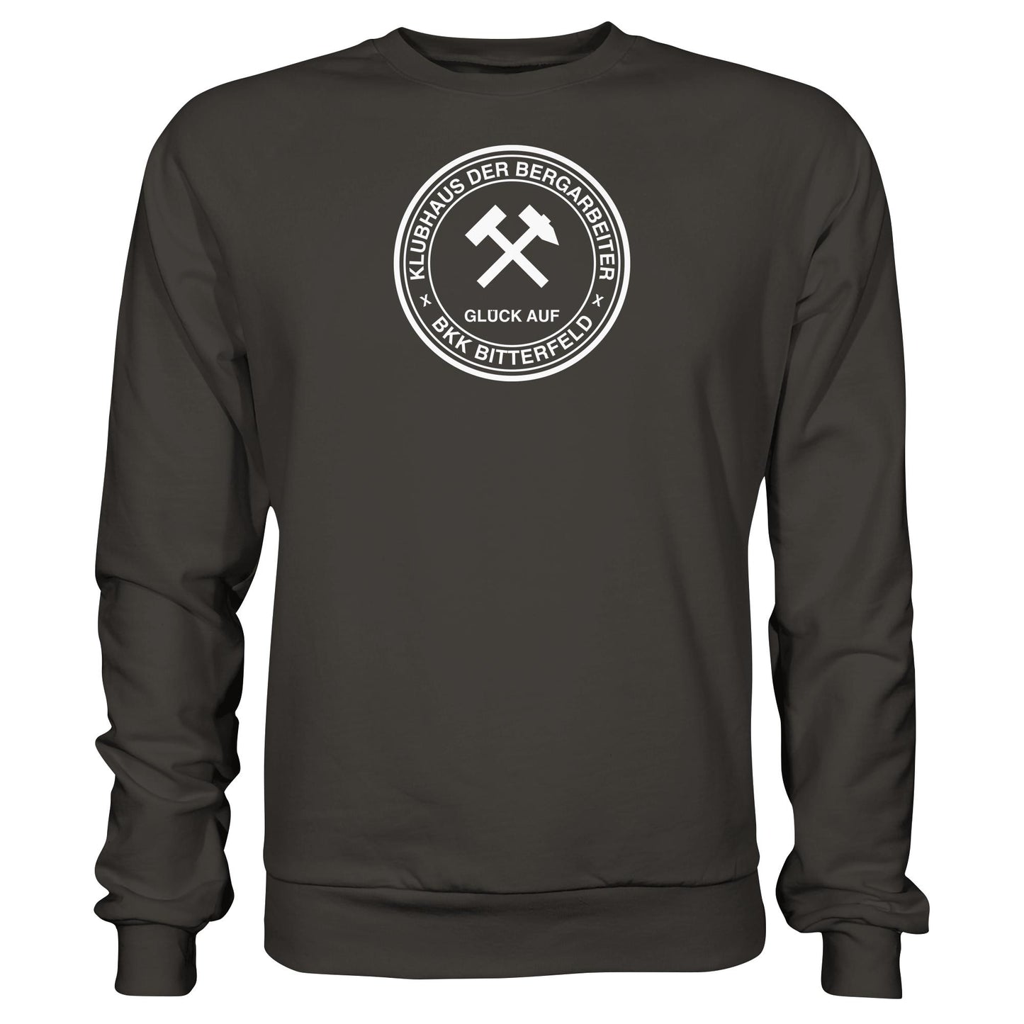 DDR Ostalgie Pullover Unisex • KLUBHAUS DER BERGARBEITER BITTERFELD