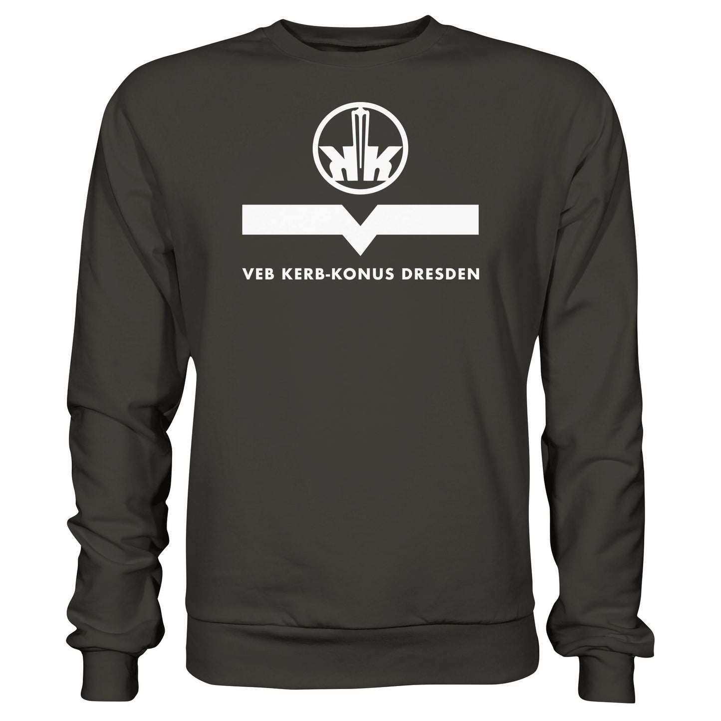 DDR Ostalgie Pullover Unisex • VEB KERB-KONUS DRESDEN