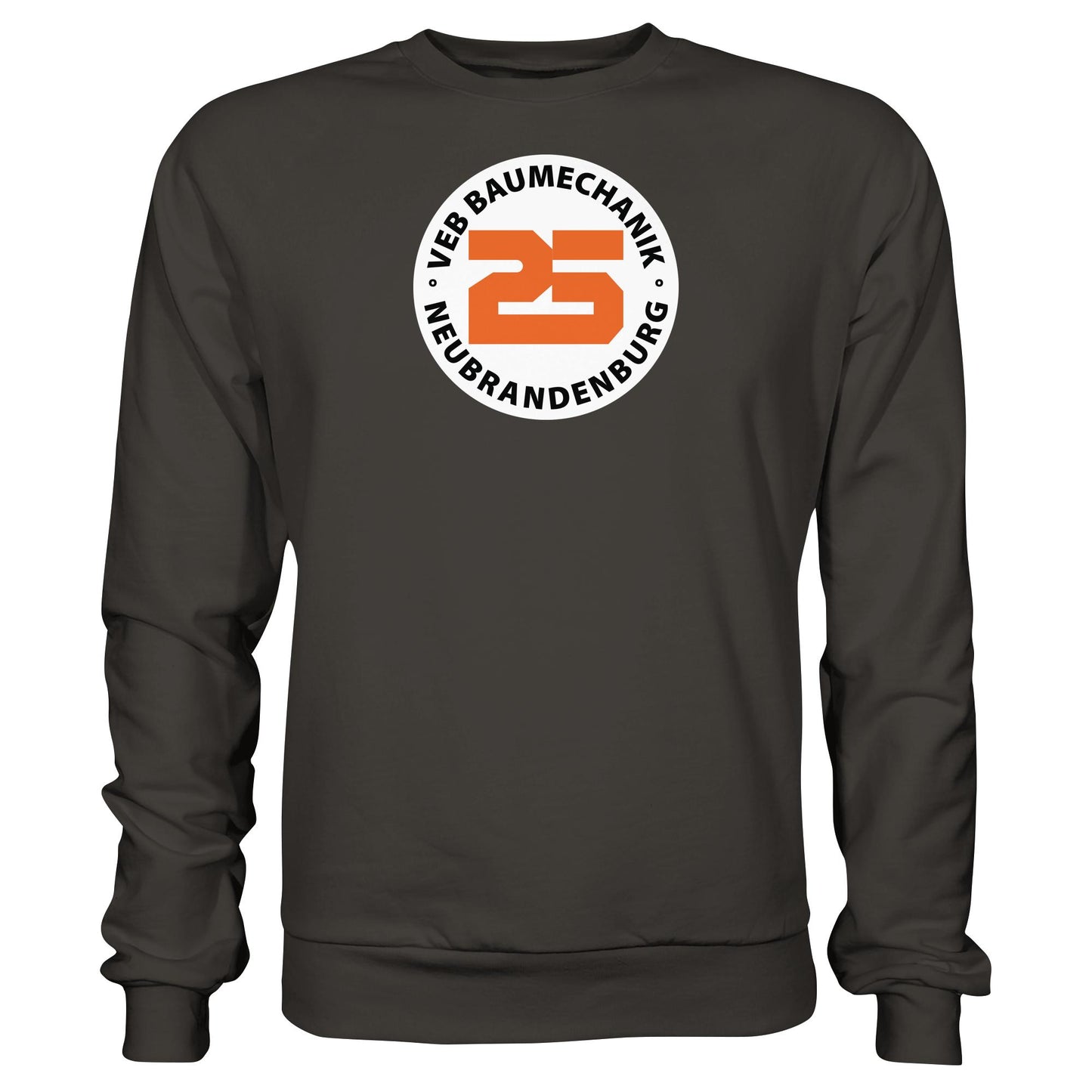 DDR Ostalgie Pullover Unisex • VEB BAUMECHANIK NEUBRANDENBURG