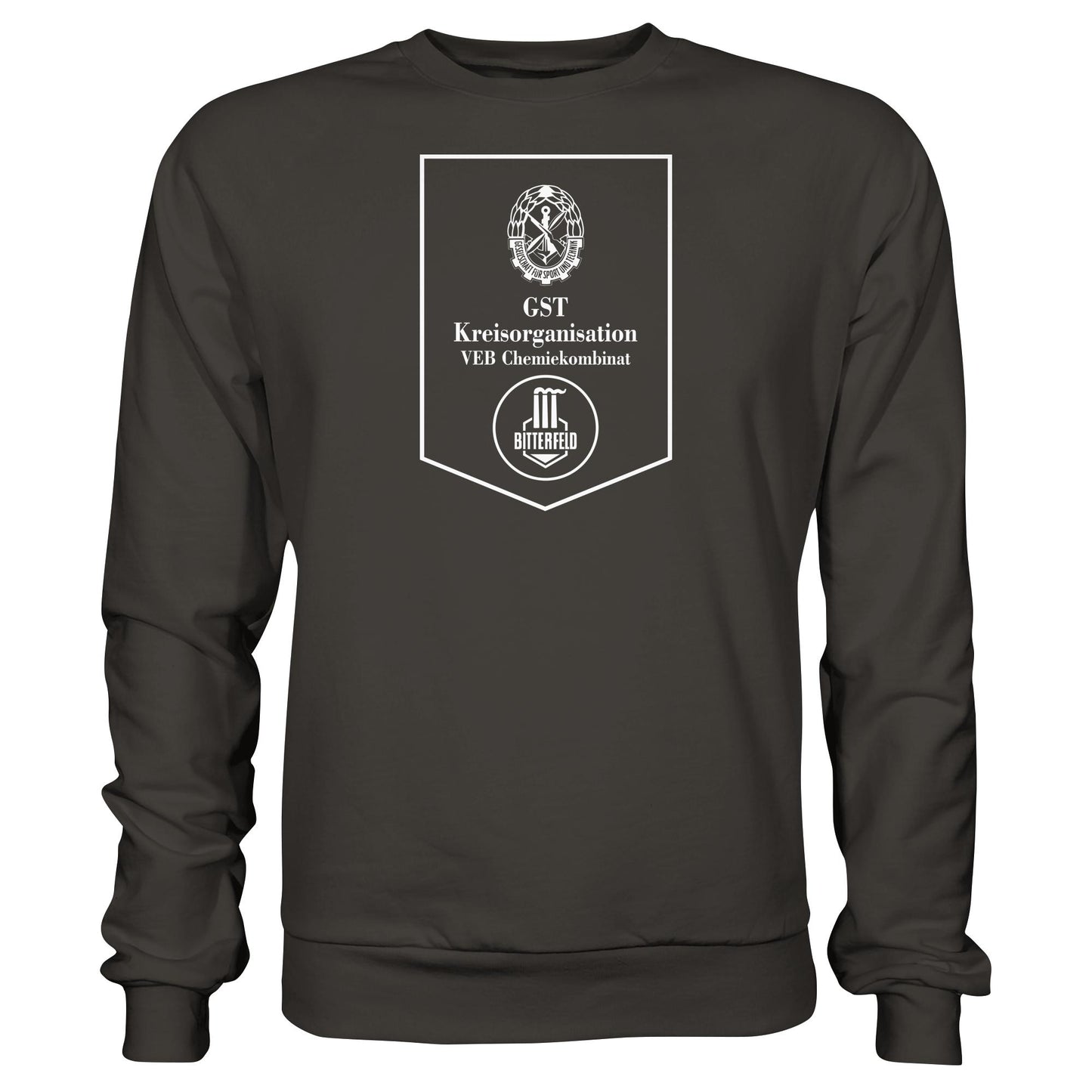DDR Ostalgie Pullover Unisex • GST DES VEB CHEMIEKOMBINAT BITTERFELD