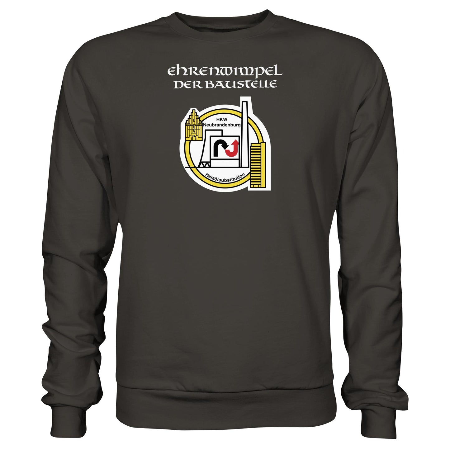 DDR Ostalgie Pullover Unisex • EHRENWIMPEL HKW NEUBRANDENBURG