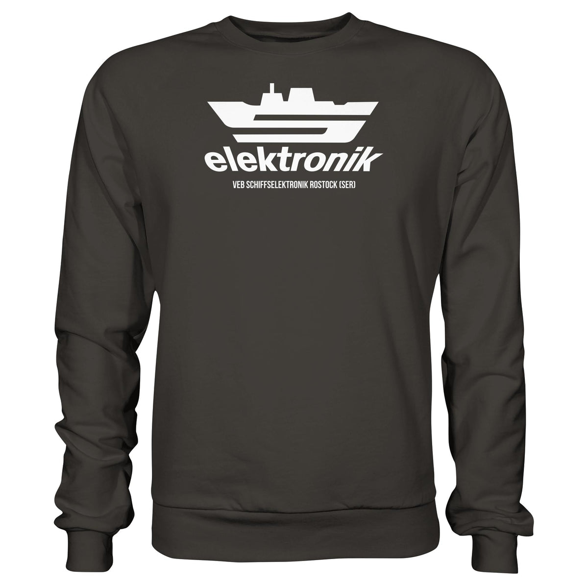 DDR Ostalgie Pullover Unisex • VEB SCHIFFSELEKTRONIK ROSTOCK